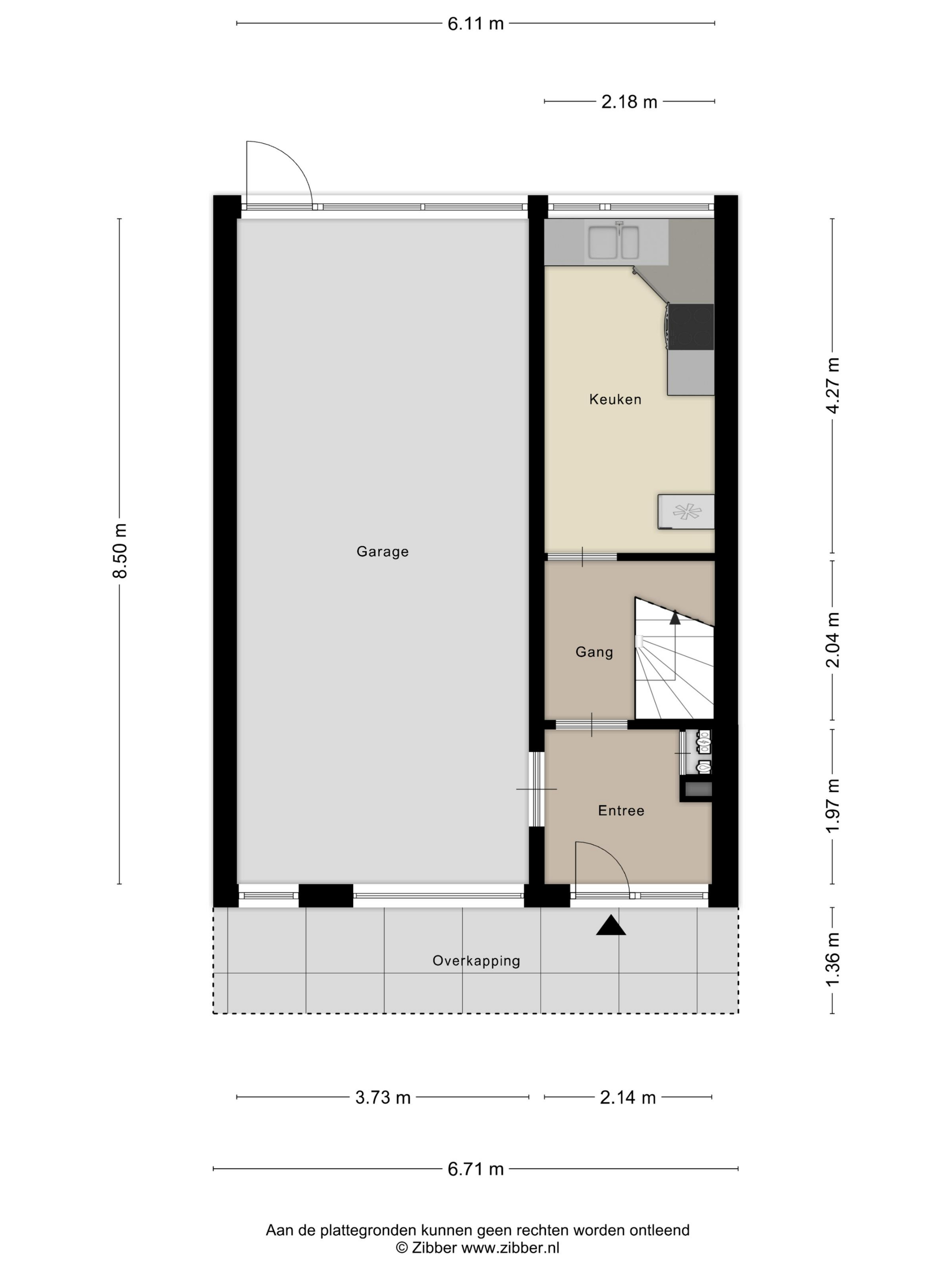Zandbank 117 - 8224 ZH - lelystad-plattegrond-1